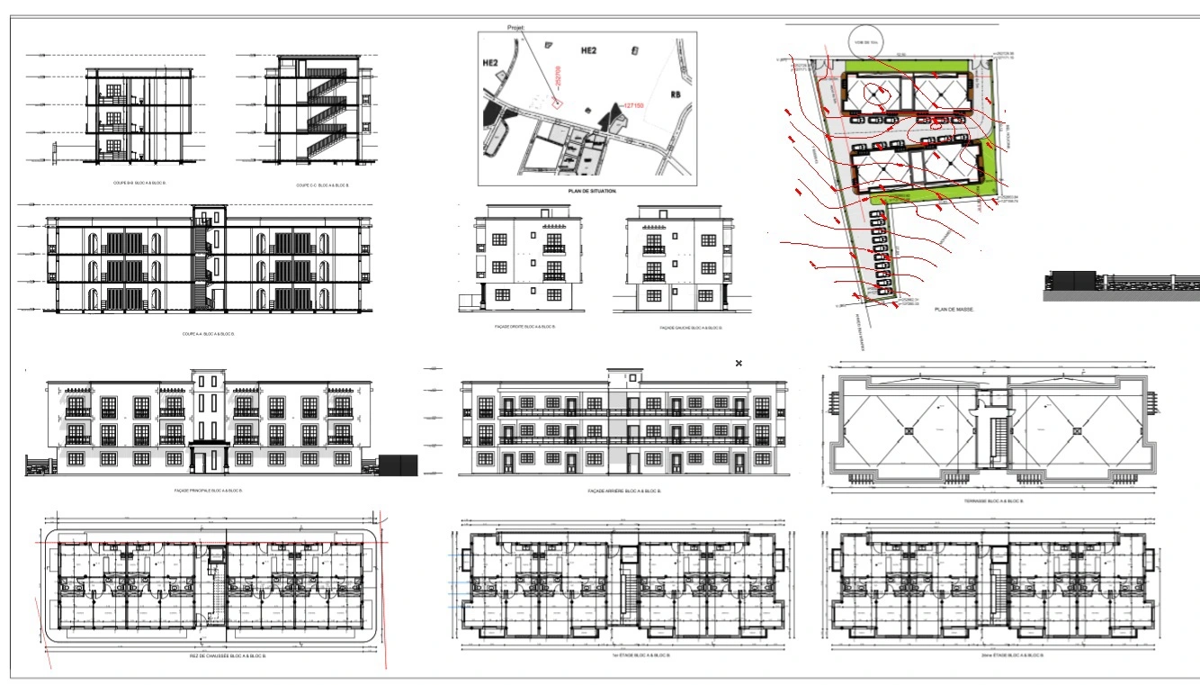 Projet de construction réalisé avec expertise